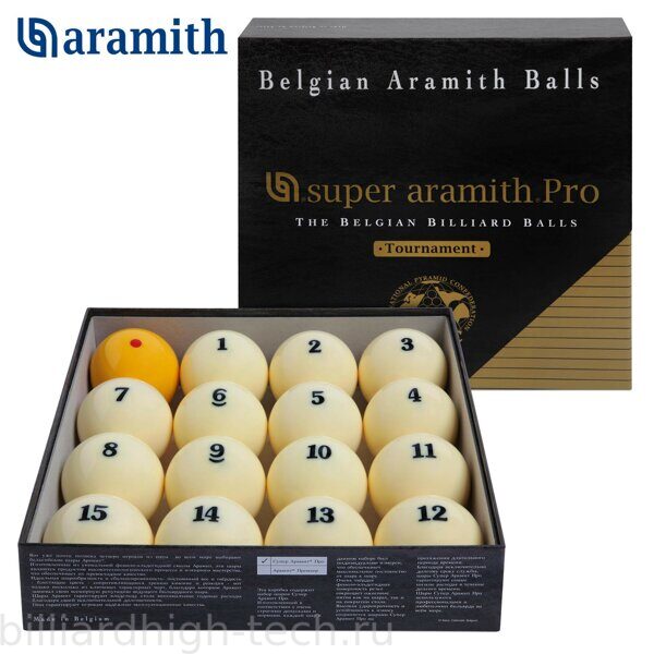 ШАРЫ SUPER ARAMITH PRO-CUP TOURNAMENT PYRAMID Ø67ММ